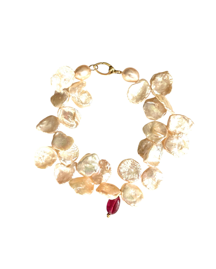 Rare Keshi Pearl Bracelet